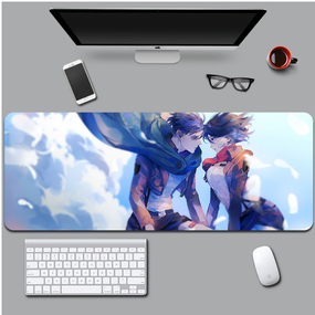 Ігрова поверхня для мишки з Аніме принтом "Атака Титанів / Attack on Titan" 800*300*3 мм 0621