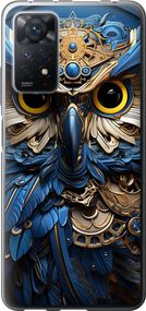 Чехол на Xiaomi Redmi Note 11 Pro Сова v2 "5649u-2512-17620"