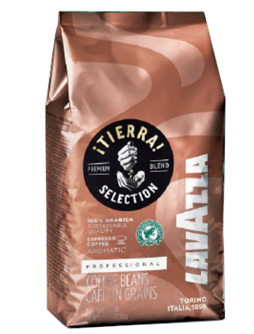 Кофе в зернах Lavazza Tierra Selection 100% Арабика Лавацца Италия Оригинал шоколадные нотки средняя обжарка | Зображення 4