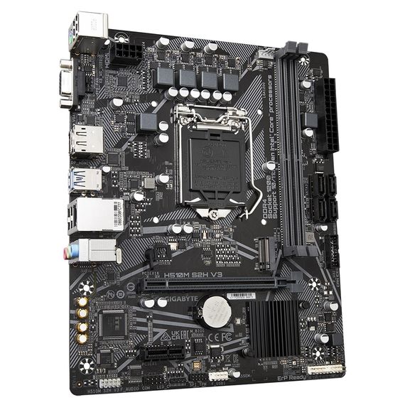 Материнская плата GIGABYTE H510M S2H V3 s1200 H470 2xDDR4 HDMI DP mATX H510M_S2H_V3 | Зображення 1