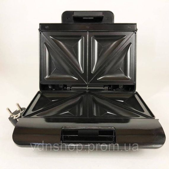 Притискна електробутербродниця MAGIO, Мультимейкер для бутербродів, Бутербродниця професійна ZO-11 | Зображення 4