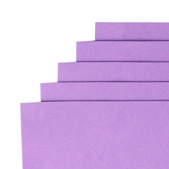 Фоамиран для творчества А4 15A4-7053 фиолетовый 1,5 мм, 10 листов