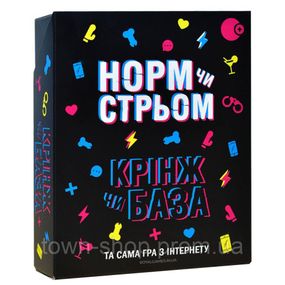 Настольная игра "Норм или стрем Кринж или база" PLR-0045