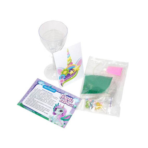 Гелева свічка в стаканчику "Єдиноріг" 10100523У своїми руками | Зображення 3