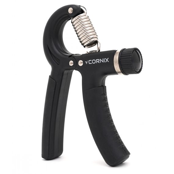 Еспандер кистьовий Cornix 5-60 кг з регульованим навантаженням XR-0145 Black