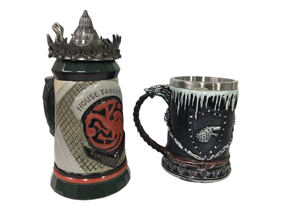 Подарунковий набір Кухоль Game Of Thrones House Targaryen Fire And Blood Гра Престолів і Зима Близко Winter | Зображення 1