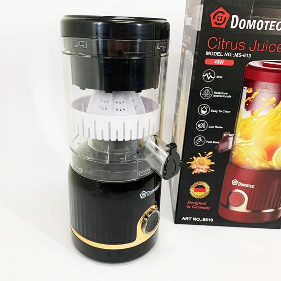 Маленькая бытовая соковыжималка Domotec MS-613 250мл, Электрические соковыжималки, Сокоотжимной аппарат UR-33 | Зображення 3