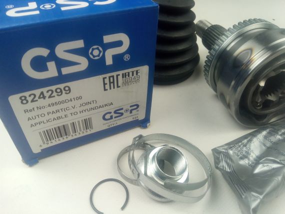 ШРУС Sonata/Optima 2.0-2.4 зовнішній, GSP (824299) 30x25 зуб. (49580C1000) | Зображення 1