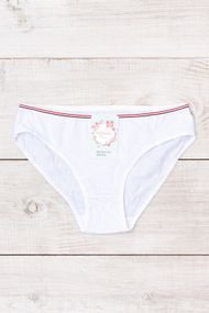 Труси для дівчинки підліткові з написом LOVELY Носи своє 170 Білий (p-18114-214153)