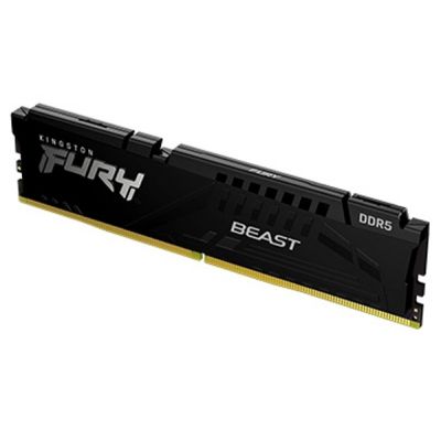 Модуль памяти для компьютера DDR5 32GB (2x16GB) 5600 MHz Beast Black Kingston Fury (ex.HyperX) (KF556C40BBK2-32) | Зображення 3