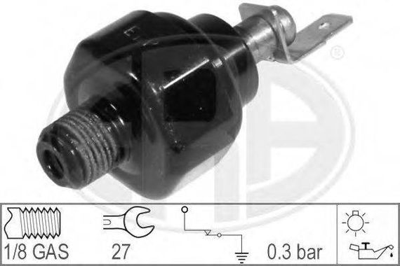 Датчик тиску оливи (вир-во ERA) ERA 330009 на VW TARO