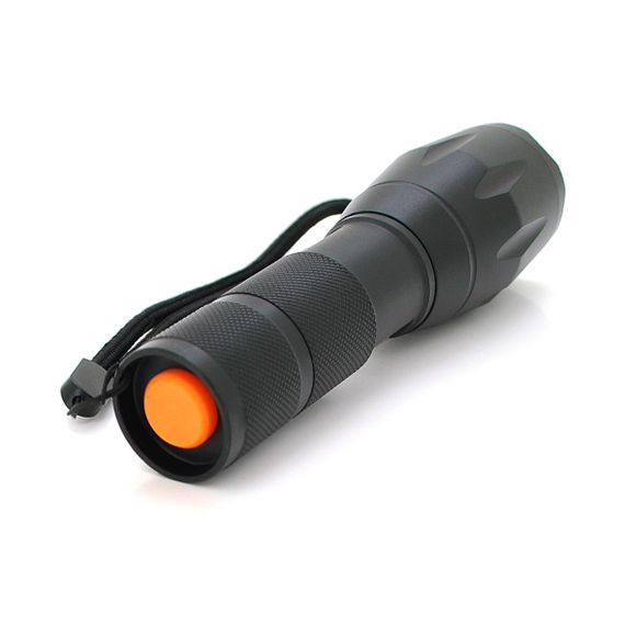 Фонарь ручной CATA CT-8025.1LED Cree XM-L T6.10W, 5 режимов, ZOOM, Black | Зображення 1