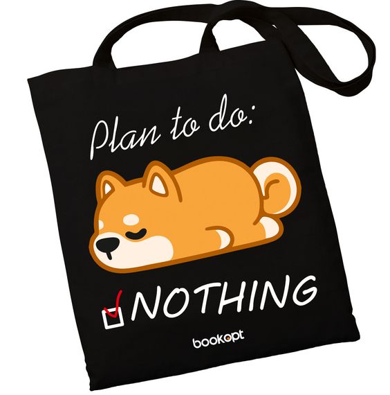 Екошопер Букопт BK4061 Plan to do: NOTHING чорний