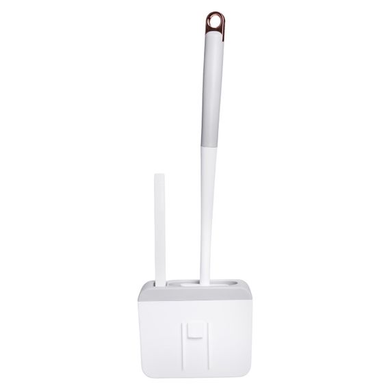 Комплект аксесуарів для туалету з підставкою 13×5.5×42 (см) Сірий HP-35015-48G | Зображення 6