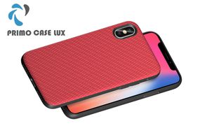 Чехол накладка Primo Case Lux для Apple iPhone X / iPhone XS - Red
