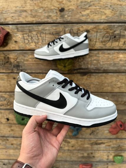 Кросівки Nike SB Dunk (gray & white) | Зображення 5