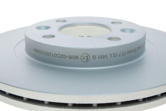 Диск гальмівний передній Renault Kangoo 97- Logan 07-15 Megane 95-02 259x20.7  з покр.  вент.  23-0549C | Зображення 3
