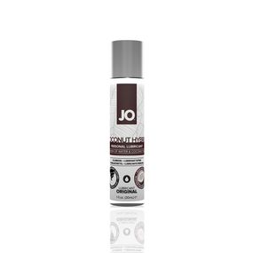 Крем-змазка з кокосовою олією JO Coconut Hybrid ORIGINAL (30 мл) біла