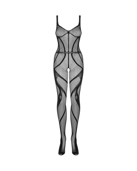 Сексуальний бодістокінг із відкритим доступом Obsessive G336 чорний, S/M/L sexstyle | Зображення 4