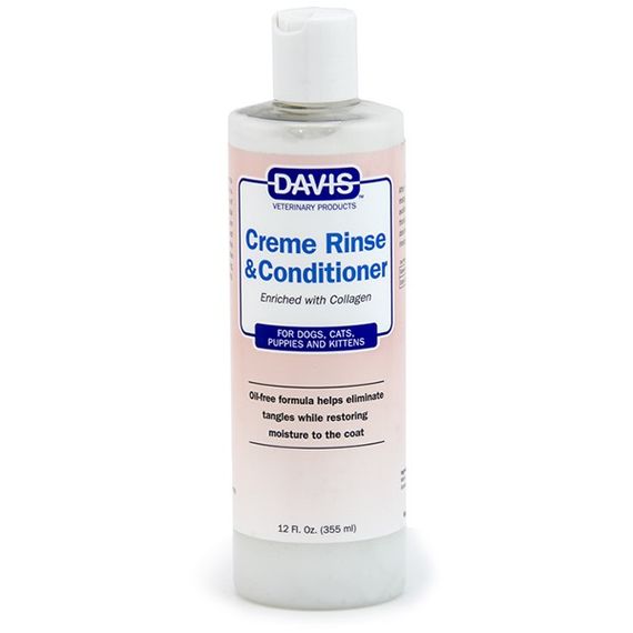 Davis Creme Rinse & Conditioner кондиционер для собак и кошек, 355 мл