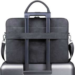 Сумка для ноутбука 15.6'' Defender Trendy з кишенею, шкіра, чорна