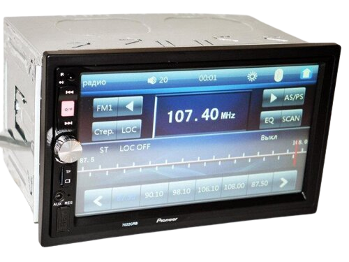 Автомагнитола 7022 7" 2DIN USB разъем  AVI, MPEG, WMA, MP3, MP4 черный (lp-87414_2881) | Зображення 1