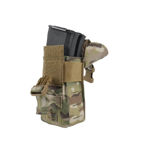 Тактический подсумок под 2 магазина Kiborg Military Multicam | Зображення 6