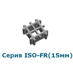 Сварной решетчатый настил тип ISO-FR/19x19/30/1000x2980
