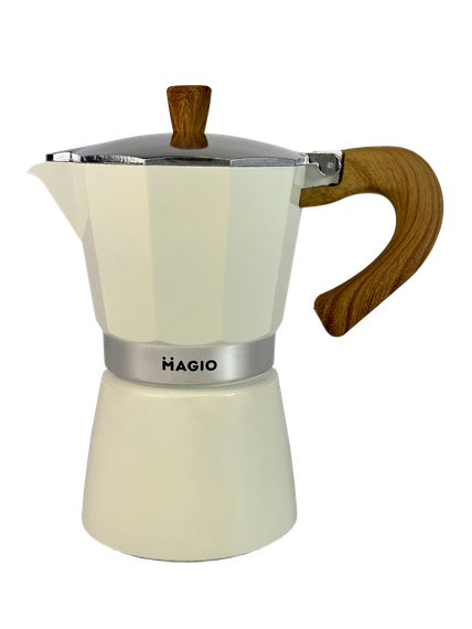 Кофеварка гейзерная алюминиевая Magio MG-1009, 450 мл (на 9 чашек), для дома и офиса