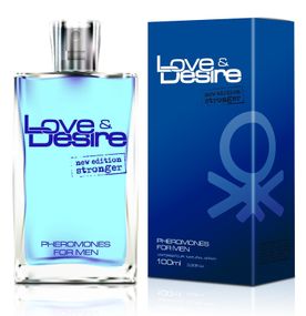 Туалетна вода з феромонами для чоловіків Love & Desire for Men, 100 ml Sex Aura
