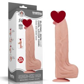 Фалоімітатор 14'' King Sized Sliding Skin Dual Layer Dong sexstyle