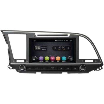 Автомагнитола штатная Hyundai Elantra 2019 (9") Android 10.1 (4/32) черный (Hyundai Elantra 2019_8360) | Зображення 1