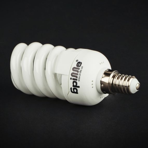 Лампа энергосберегающая E14 PL-SP 15W/840 techno Br 220V | Зображення 3