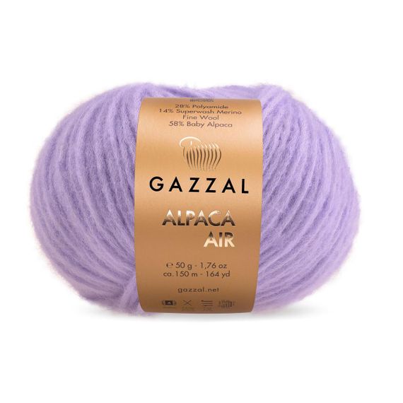 ALPACA AIR № 90 пряжа для в'язання Gazzal