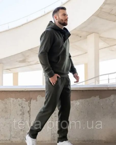 Спортивний костюм колір хакі розміри L, XXL, S, 3XL FI_005501 | Зображення 1