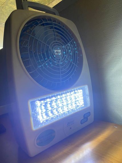 Безшумний вентилятор для дому, Настільний вентилятор на акумуляторі   знижка | Зображення 7