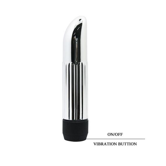 Класичний вібратор - Lady Finger Vibe Silver, 14 cm sexstyle | Зображення 3