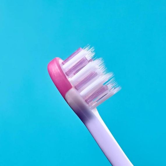 Дитяча зубна щітка на ніжці-липучці Brush-Baby FlossBrush Єдиноріг (3-6 років), подвійна упаковка | Зображення 2