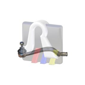 Наконечник рулевой тяги левый Renault Logan 04- (L=213 mm), RTS, 91-02401-2,