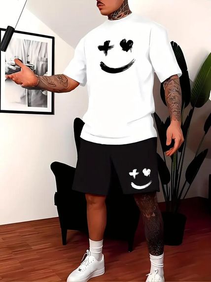 Комплект футболка та шорти ДТФ