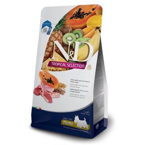 Сухий корм із ягнятиною для собак малих порід Farmina N&D Tropical Selection Lamb Adult Mini, 1.5 кг