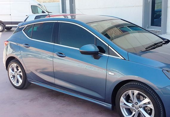 Боковые Пороги DPT V-3 (Грунтованные под Покраску) для Opel Astra K 2016-2021 гг | Зображення 2