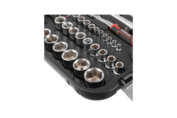Набор инструмента Intertool - 1/4" x 1/2 73 ед. Storm (ET-8073) | Зображення 3