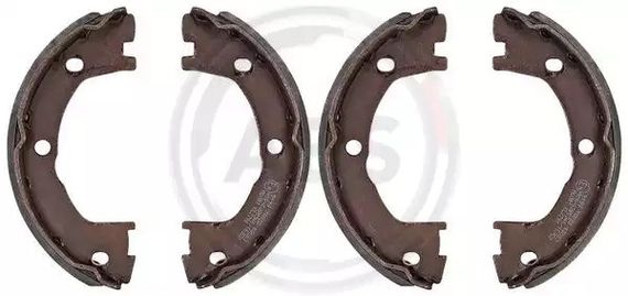 Колодки ручного гальма Daily II 89-99/Mascott 99-10 (Brembo), ABS (9199) | Зображення 1