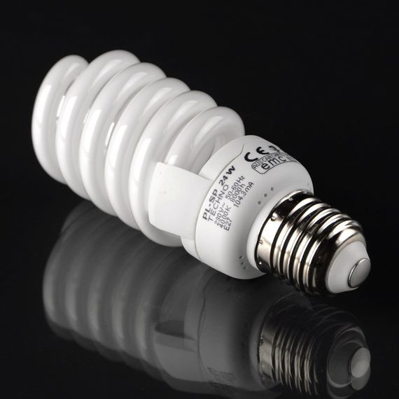 Лампа энергосберегающая E27 PL-SP 24W/840 techno Br 220V | Зображення 4