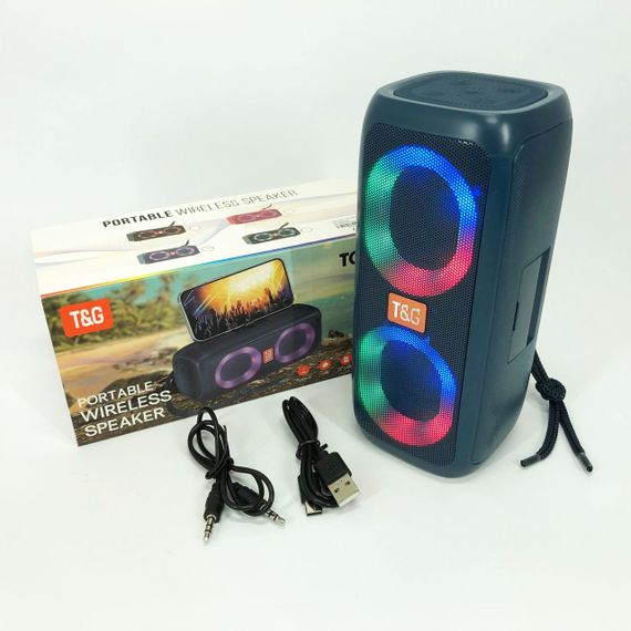 Беспроводная портативная колонка с ремешком TG333, Беспроводная колонка переносная громкая AR-24 | Зображення 3