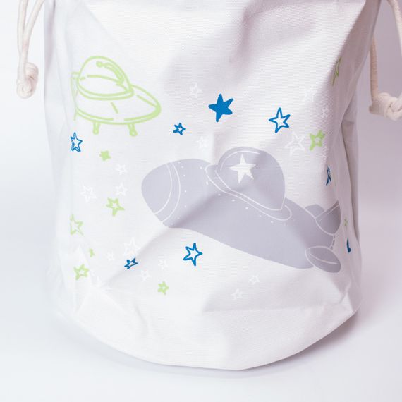 Кошик для іграшок тканинний 40×40×47 см Білий HP-41-15W | Зображення 2