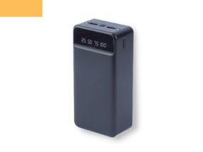 Павербанк зовнішній акумулятор XPRO PR164 30000mAh з індикацією заряджання чорний (40591-01)
