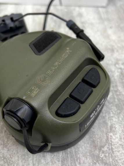 Активні навушники тактичні з мікрофоном на шолом Earmor M32H MOD3 Helmet Version РН6476 | Зображення 4