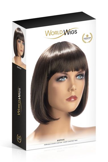 Перука  World Wigs SOPHIE SHORT CHESTNUT | Зображення 1